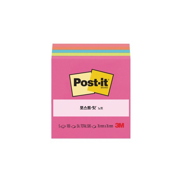 포스트잇/654-5PK