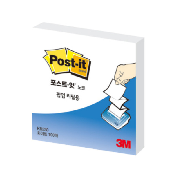 [3M] 포스트잇/팝업리필/KR-330